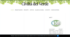 Desktop Screenshot of civiltadelverde.com